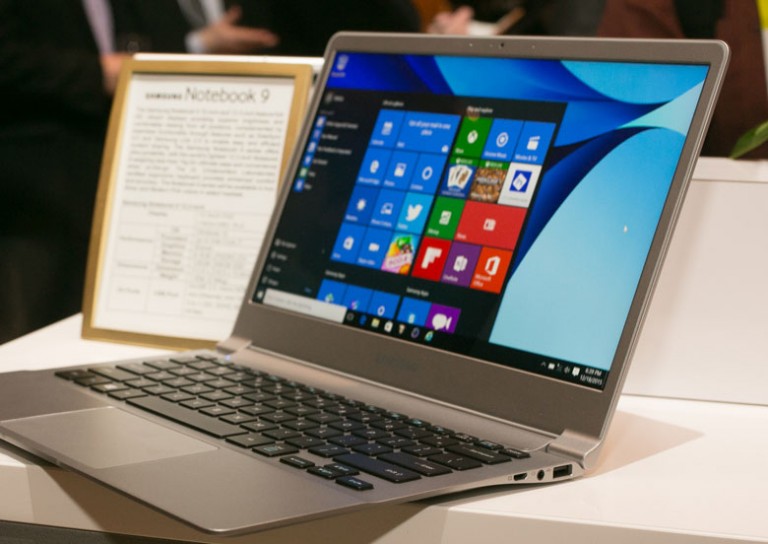 samsung notebook 9 laptop usor sub 1 kilogram
